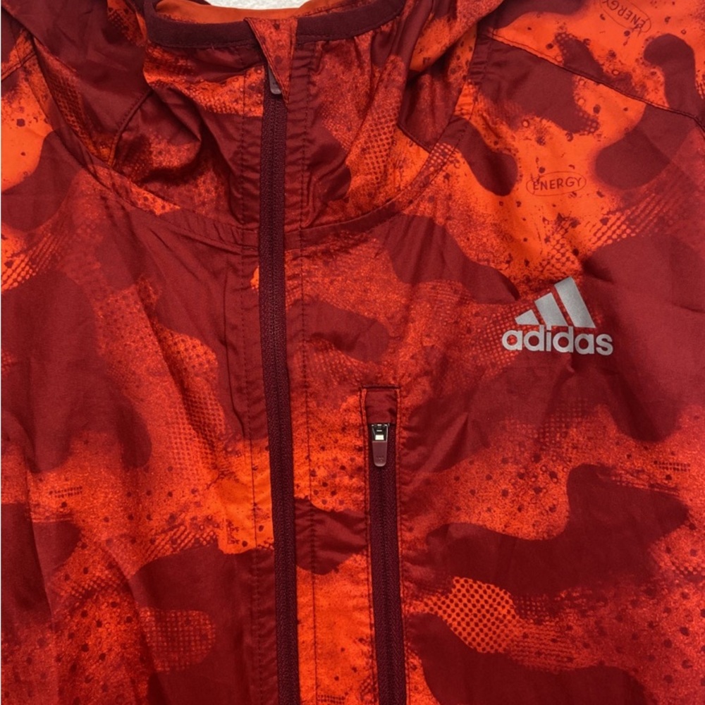 Adidas Own The Run Urban Camo Hoodie Jacket (Smal… - image 8